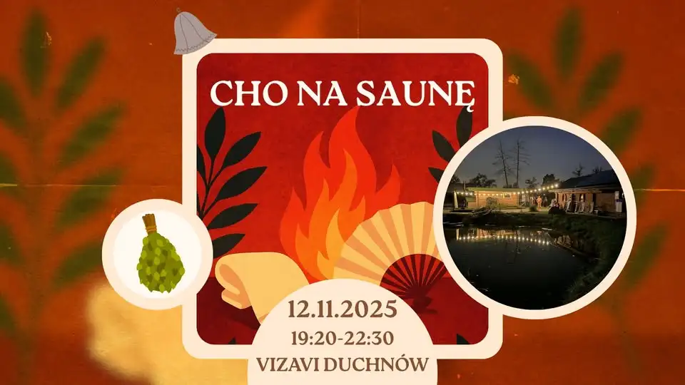 Cho na saunę - wieczór saunowy Obrazek promujący wydarzenie