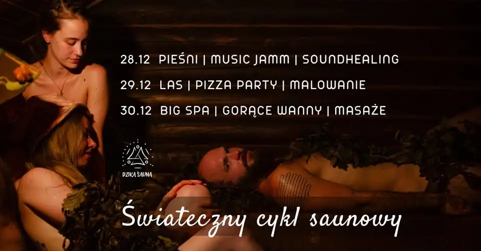 Świąteczny cykl saunowy 2025 Obrazek promujący wydarzenie