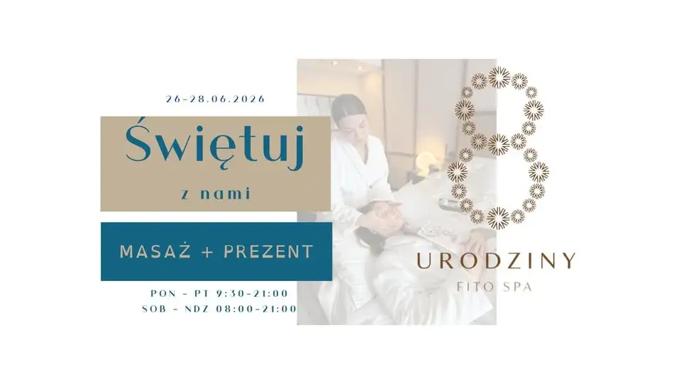 8 urodziny Fito SPA w Urban SPA Obrazek promujący wydarzenie