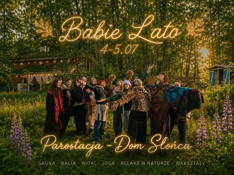 Babie Lato - Weekend dla kobiet w Parostacji Obrazek promujący wydarzenie