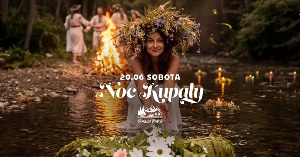 Noc Kupały w Termach Gorący Potok Obrazek promujący wydarzenie