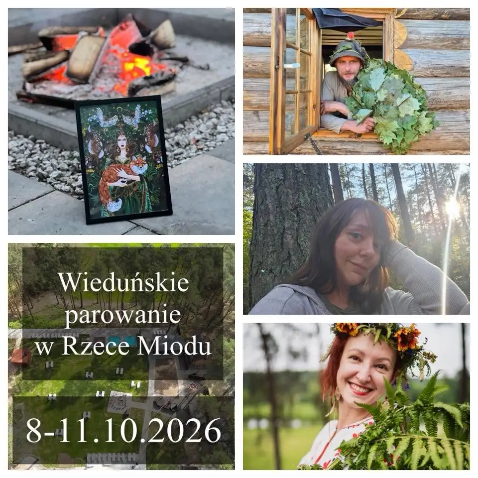 Wieduńskie parowanie w Rzece Miodu - ziołowo, grzybowo, saunowo - na zdrowo! Obrazek promujący wydarzenie