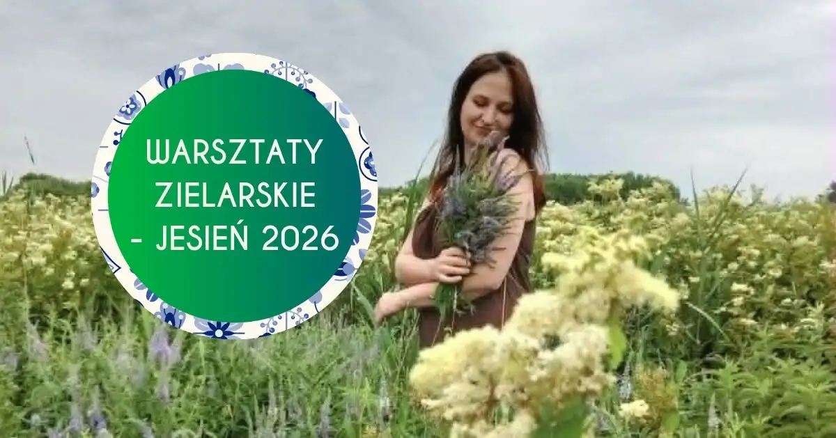 Jesienne warsztaty zielarskie w Saunowym Stawie Obrazek promujący wydarzenie