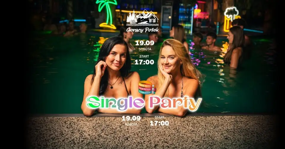 Single Party w Termach Gorący Potok Obrazek promujący wydarzenie